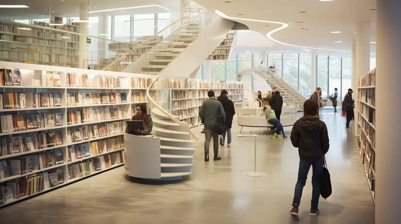 La bibliothèque, lieu d'art et de création : favoriser l'intégration de l'art sous toutes ses formes